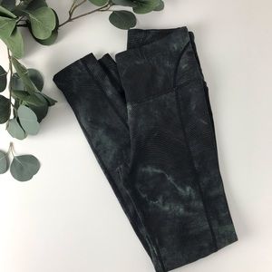 Free People Movement pants XS Green black